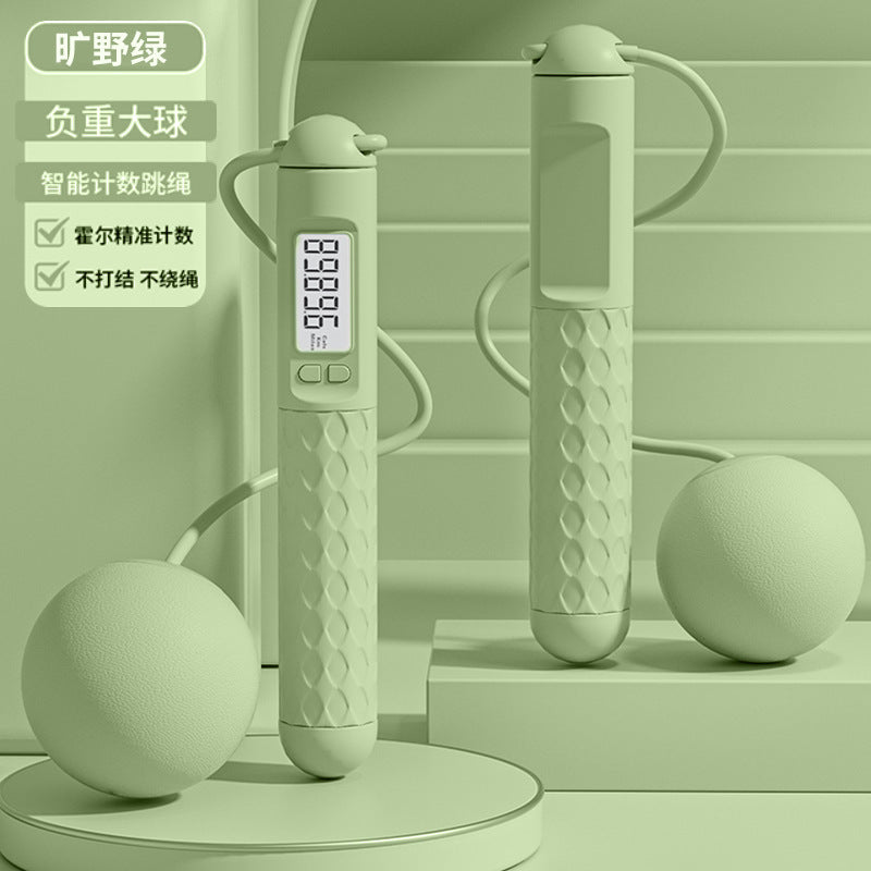 Fitness Fat Reduction Dedicated Count Rope Skipping With Bearings